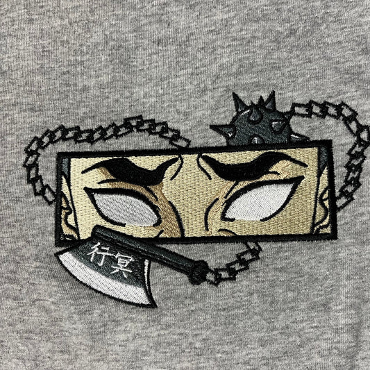 Gyomei Himejima Eyes Embroidery (Demon Slayer)