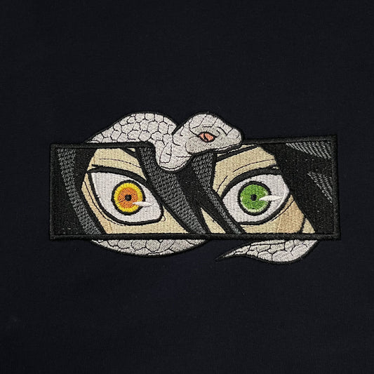 Obanai Iguro Eyes Embroidery (Demon Slayer)