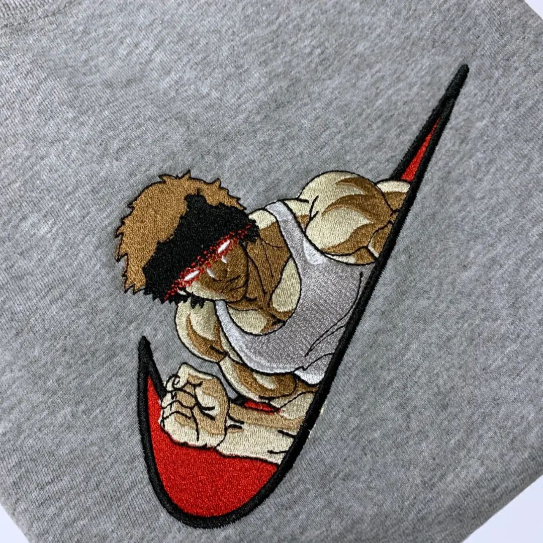 Nike x Baki Embroidery