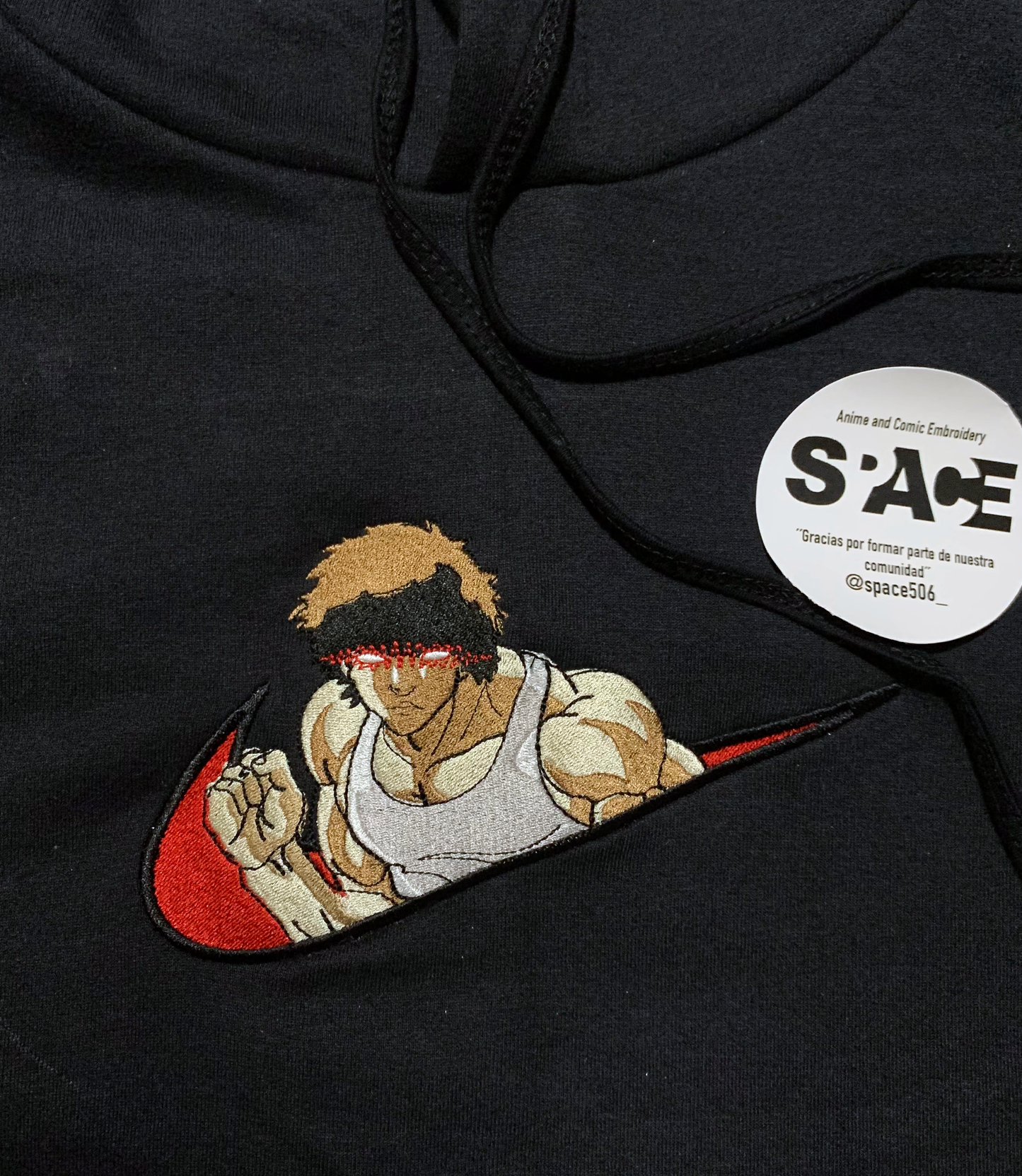 Nike x Baki Embroidery